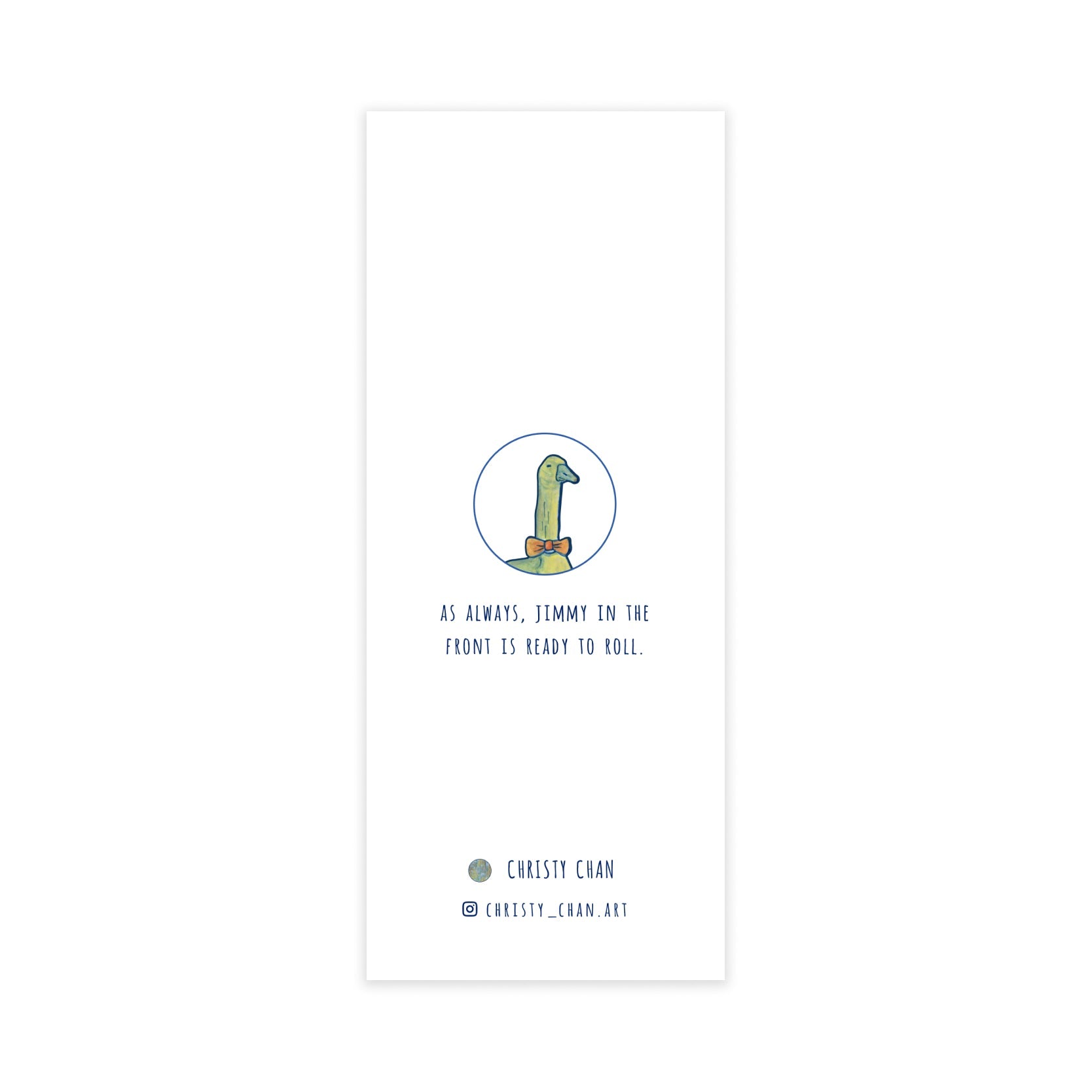 Bookmark - "The Swansons" (Bundle of 3) - Christy Chan | Artist