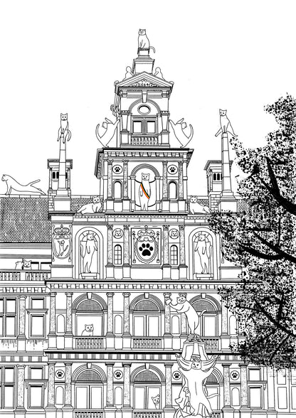 "Catwerpen" - Art Print - Catnip