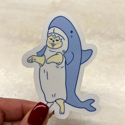 Sticker - Shark cat - Christy Chan | Artist