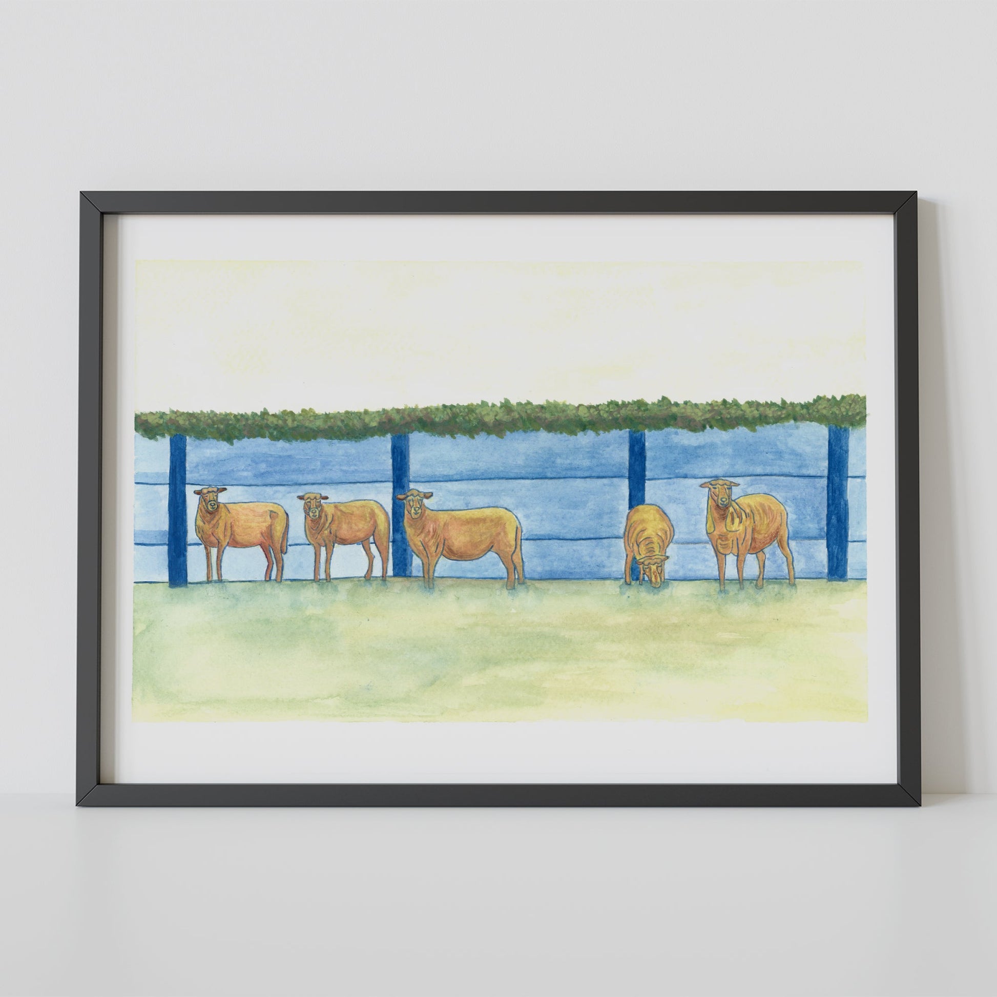 "The merinos" - Limited Edition Print - Christy Chan | Artist